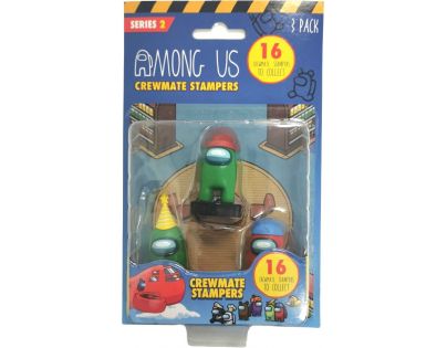 AmongUs Crewmate Figurky razítka 1 pack zelený