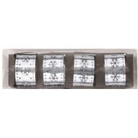 Anděl Přerov Kroužky na ubrousky kovové stříbrné 4,5 cm 4 ks