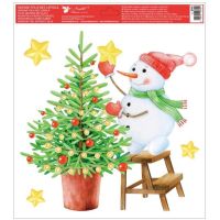 Anděl Přerov Okenní fólie vánoční 30 x 33,5 cm 2