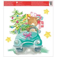 Anděl Přerov Okenní fólie vánoční 30 x 33,5 cm 3