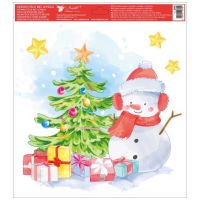 Anděl Přerov Okenní fólie vánoční 30 x 33,5 cm 4