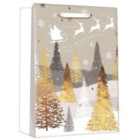 Anděl Přerov Taška dárková vánoční se zlatou ražbou L+ 30 x 42 x 12 cm 4