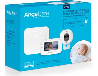 Angelcare AC327 Monitor pohybu, dechu a elektronická video chůvička