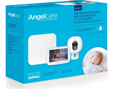 Angelcare AC527 Monitor pohybu, dechu a elektronická video chůvička