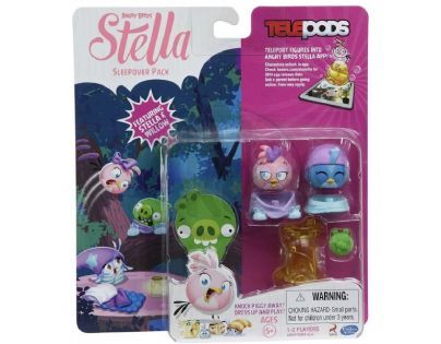 Hasbro Angry Birds figurky Telepods Stella s rampou - Stella a Willow