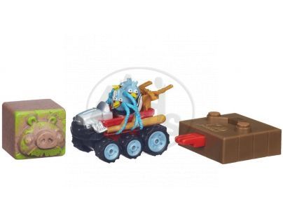Angry Birds Go! Autíčko s odpalovačem a překážkou - The Blues Off Roadster