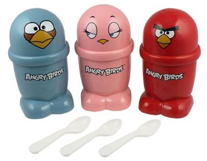 EP Line Angry Birds Zmrzlinovač - Růžová