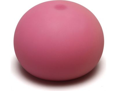 EP Line Antistresový míček 11 cm svítící ve tmě růžový
