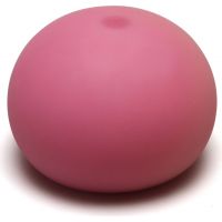 EP Line Antistresový míček 11 cm svítící ve tmě růžový