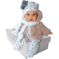 Antonio Juan 1120 Kika realistická panenka se zvuky a měkkým látkovým tělem 27 cm - Poškozený obal 2