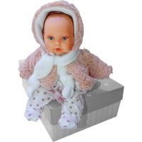 Antonio Juan 1120 Kika realistická panenka se zvuky a měkkým látkovým tělem 27 cm - Poškozený obal 4