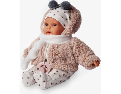 Antonio Juan 1120 Kika realistická panenka se zvuky a měkkým látkovým tělem 27 cm - Poškozený obal