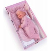 Antonio Juan 33226 Luna spící realistická panenka miminko s měkkým látkovým tělem 42 cm 4