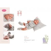Antonio Juan 3386 Nacida realistická panenka miminko s měkkým látkovým tělem 40 cm - Poškozený obal 2