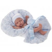 Antonio Juan 4073 Luni spící realistická panenka miminko s celovinylovým tělem 26 cm 2
