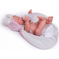 Antonio Juan 50392 Mia mrkací a čůrající realistická panenka miminko s celovinylovým tělem 42 cm 2