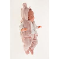Antonio Juan Clara realistická panenka miminko se zvuky a měkkým látkovým tělem 34 cm 6