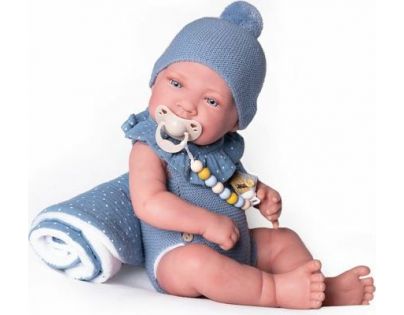 Antonio Juan 80219 Sweet Reborn Nacido realistická panenka miminko s celovinylovým tělem 42 cm