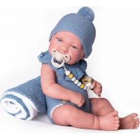 Antonio Juan 80219 Sweet Reborn Nacido realistická panenka miminko s celovinylovým tělem 42 cm 3