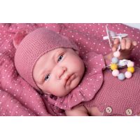 Antonio Juan 80220 Sweet Reborn Nacida realistická panenka miminko s celovinylovým tělem 42 cm 4