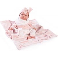 Antonio Juan Můj první Reborn Berta realistická panenka miminko s měkkým látkovým tělem 45 cm 2