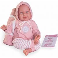 Antonio Juan 81380 Můj první Reborn Martina realistická panenka miminko s měkkým látkovým tělem 52 cm - Poškozený obal 2