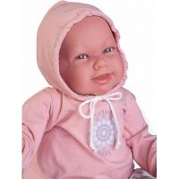 Antonio Juan 81380 Můj první Reborn Martina realistická panenka miminko s měkkým látkovým tělem 52 cm - Poškozený obal 4