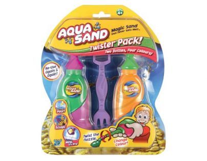 Alltoys 21058 - Aqua sand dvoubarevný písek (zeleno-fialová, modro-růžová)