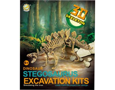 Archeologický set 3D Stegosaurus