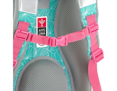 Ars Una Aktovka Pink Flamingo 19 magnetic