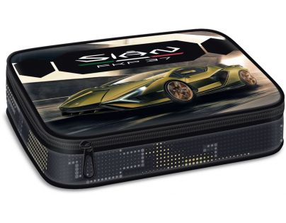 Ars Una Školní penál Lamborghini Gold