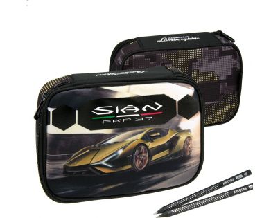 Ars Una Školní penál Lamborghini Gold