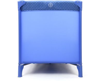 Asalvo Cestovní postýlka Basic giraffes blue