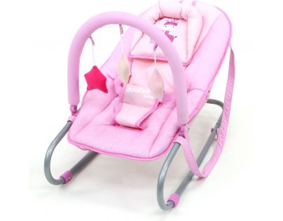 Asalvo Křesílko Baby giraffes pink