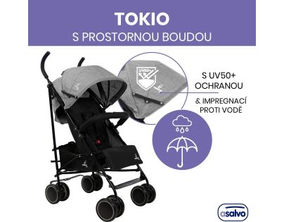 Asalvo TOKIO golfáče 6 m - 15 kg anthracite