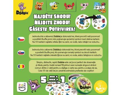 Asmodee Dobble ZOO 2