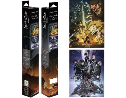 Paladone Attack on Titan Set plakátů mini 2ks