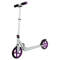 Authentic Koloběžka skládací bílá a fialová Průměr kol 200 mm 2