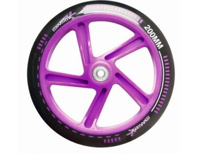 Authentic Koloběžka skládací bílá a fialová Průměr kol 200 mm