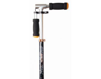 Authentic Koloběžka skládací černá a oranžová Průměr kol 200 mm