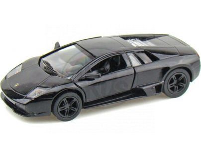 Kinsmart Auto Lamborghini Murciélago kov 12,5cm na zpětné natažení - Černá