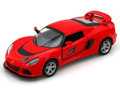 Auto Lotus Exide 1:32 13 cm na zpětné natažení - Červená