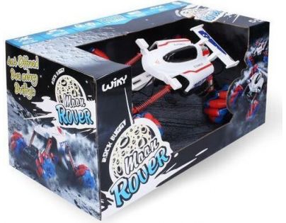 Auto Moon Rover RC na dálkové ovládání 35 cm červený