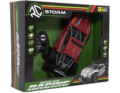 Auto RC Sport červené 33 cm 2,4 GHz s dobíjecím packem