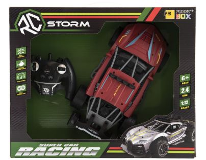 Auto RC Sport červené 33 cm 2,4 GHz s dobíjecím packem