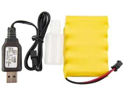 Auto RC Sport červené 33 cm 2,4 GHz s dobíjecím packem
