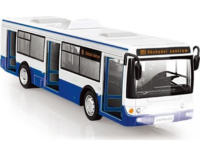 Rappa Autobus hlásící zastávky česky s funkčními dveřmi 28 cm