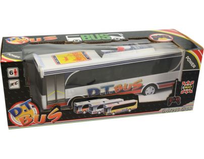 Made Autobus na dálkové ovládání 4 kanál bílý
