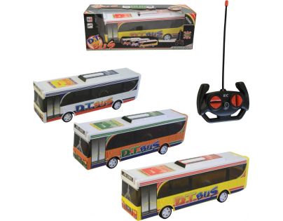 Made Autobus na dálkové ovládání 4 kanál bílý