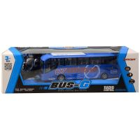 Made Autobus na dálkové ovládání 4 kanály, se světlem - modrý 4